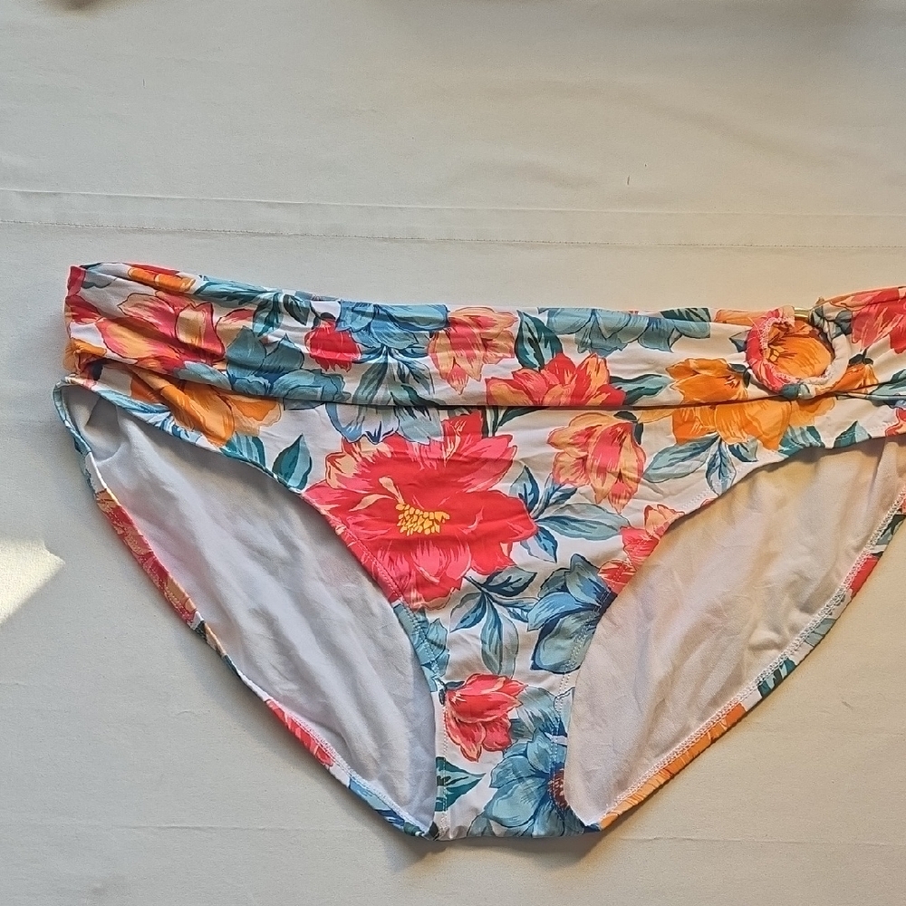 Time and Tru Colorful Bikini Bottom
